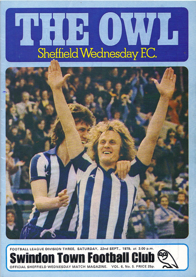 <b>Saturday, September 22, 1979</b><br />vs. Sheffield Wednesday (Away)